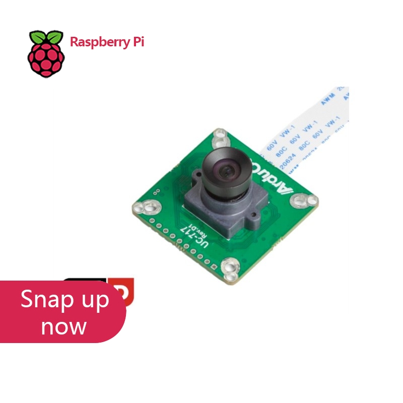 Raspberry Pi Global Shutter Camera Imx296 - Câmera Arducam IMX296 1.58MP Mono com