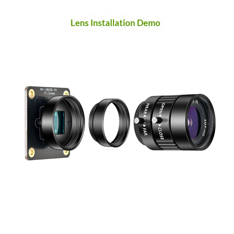 Módulo de Câmera Raspberry Pi  - Raspberry Pi Global Shutter Camera Imx296 avaliação e preço