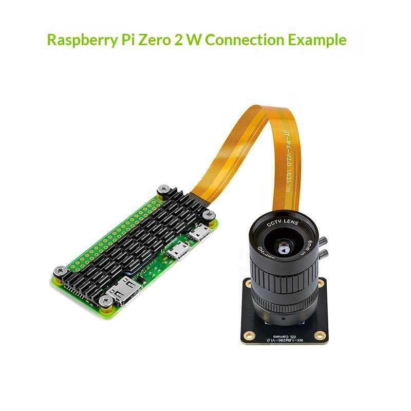 Módulo de Câmera Raspberry Pi  - Raspberry Pi Global Shutter Camera Imx296 avaliação e preço